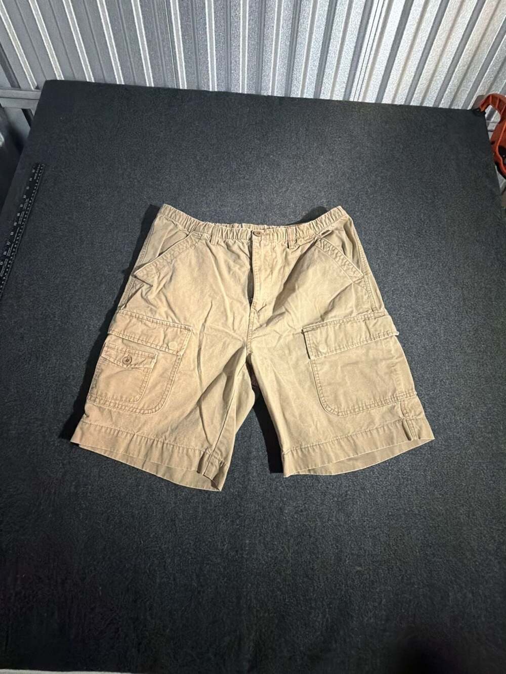 Boston Traders Men's Khaki Cargo Shorts